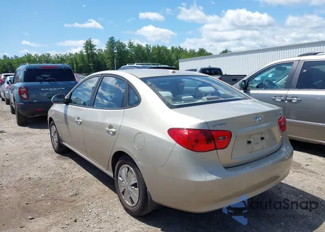 2008 Hyundai Elantra Gls/Se from USA, damaged, VIN KMHDU46D38U565494